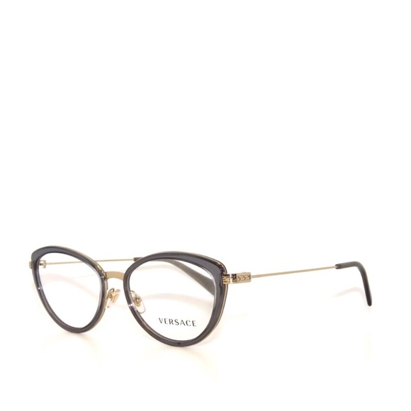 Versace VE1244 1399 53 Pale Gold Gray Eyeglasses 1244